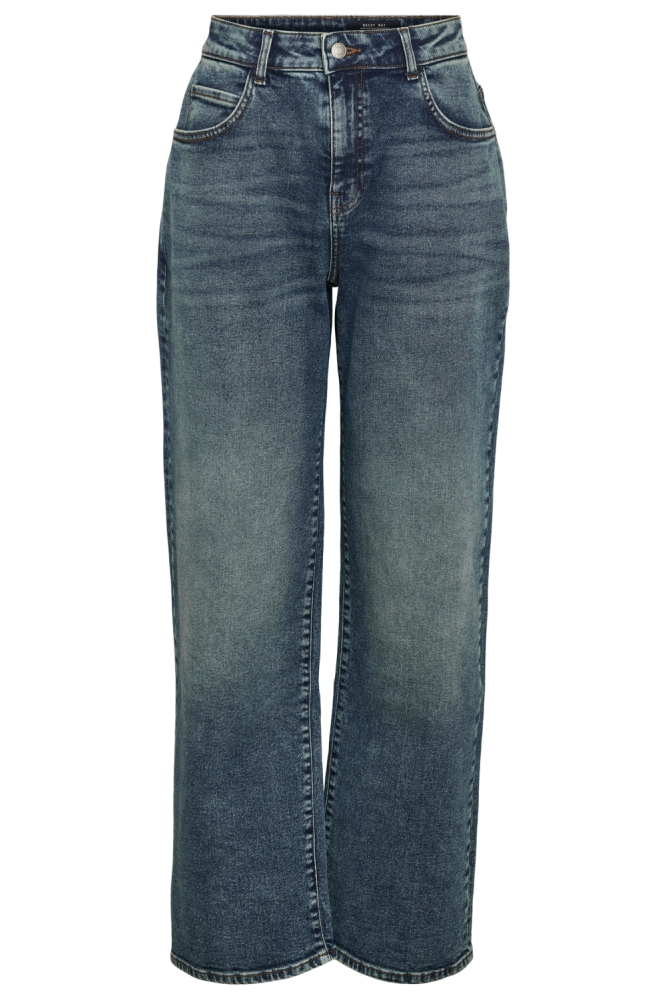 NMJOSIE HW BAGGY JEANS AZ400MB NOOS 27031597 Medium Blue Denim